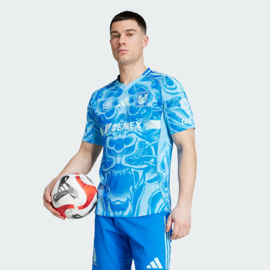 Jersey Tigres UANL 2025/26 Visitante Versión Jugador Hombre