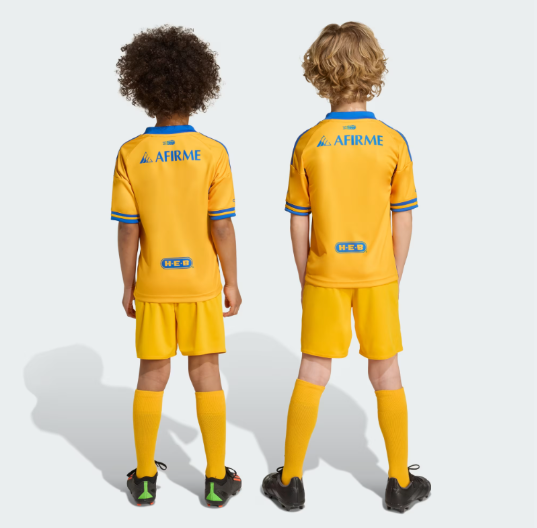 Uniforme Tigres UANL 2025/26 Local Niños