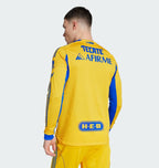 Jersey Tigres UANL 2025/26 Local Manga Larga Versión Jugador Hombre