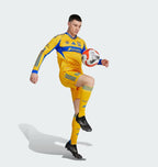Jersey Tigres UANL 2025/26 Local Manga Larga Versión Jugador Hombre