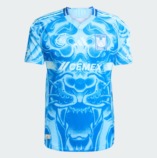 Jersey Tigres UANL 2025/26 Visitante Versión Jugador Hombre