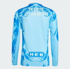 Jersey Tigres UANL 2025/26 Visitante Manga Larga Versión Jugador Hombre