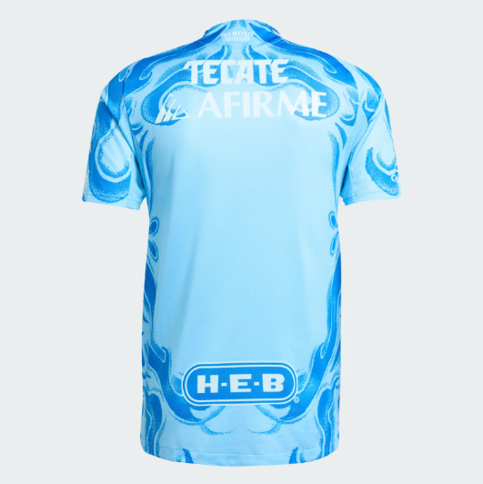 Jersey Tigres UANL 2025/26 Visitante Versión Jugador Hombre