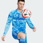 Jersey Tigres UANL 2025/26 Visitante Manga Larga Versión Jugador Hombre