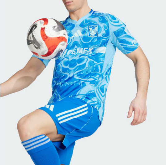 Jersey Tigres UANL 2025/26 Visitante Versión Jugador Hombre